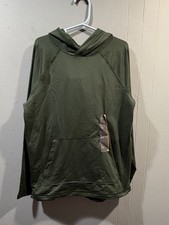 Youth All In Motion Soft Gym Hoodie Size Small 6/7 Dark Green