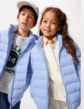 Free New UNIQLO kids jacket puffer packable thermal insulated waterproof