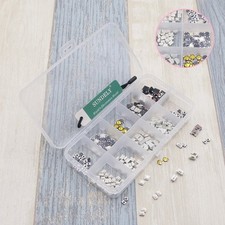 250 Pieces 10-Size Car Remote Control Key Touch Tactile Push Button Kits