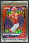 2024 Panini Prizm Jayden Daniels RC No Huddle Red Rookie #56/75 Commanders