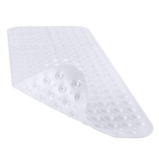 Bath and Shower Safety Mats 40x16 inch, Non Slip with Suction Cups for Bathro...