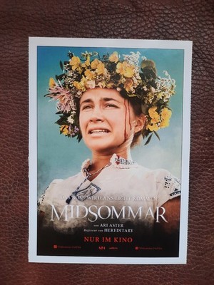 MIDSOMMAR | 2019 | CINEMA Karte | Florence Pugh | Jack Reynor
