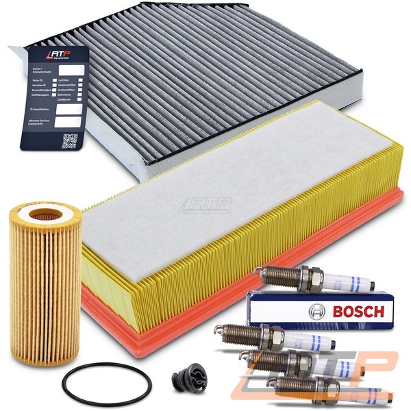 Inspektionspaket SET C FÜR Audi A4 B8 A5 8T Q5 8R 1.8 Tfsi + 2.0 Tfsi-image