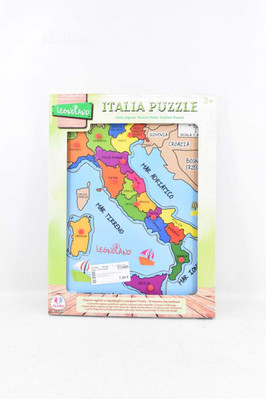 Gioco Puzzle In Legno Italia Legnoland