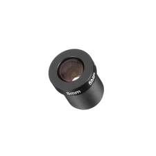 8mm 5MP F2.0 FPV Wide Angle Lens for CCD Camera Black