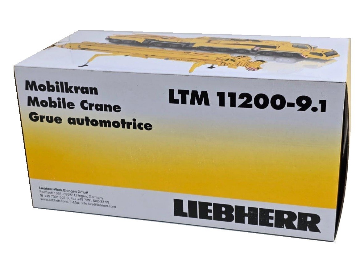 Liebherr LTM 11200-9.1 Crane + Luffing Jib - Grohmann NZG 1:50