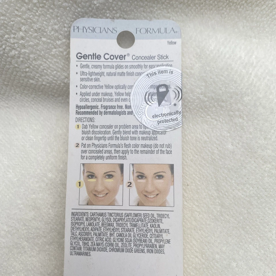 Physicians Formula Gentle Cover Concealer Stick #837 Yellow - Image 4 of 4