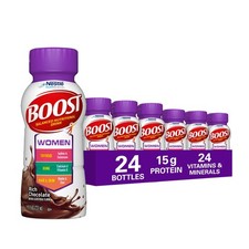 BOOST Women Protein Drink 8oz Pack of 24 Rich Chocolate Vitamins Minerals