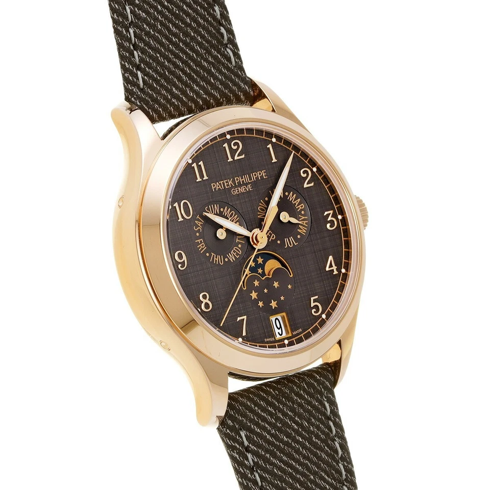 Relógio unissex PATEK PHILIPPE complicação calendário anual 4946R-001 castanha - Imagem 3 de 4