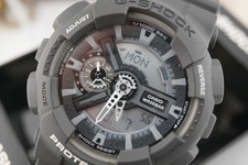 Casio G-Shock GA-110 51mm Grey Analog Digital Watch 200m WR Shock Resist | Boxed