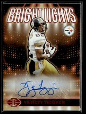 2024 Panini Illusions #BLS-YTN Yancey Thigpen Bright Lights Signatures Red #/99