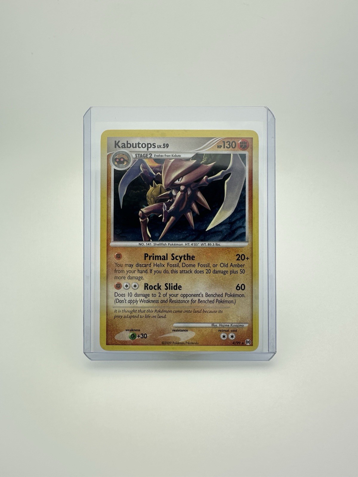 Pokémon TCG • Kabutops • Platinum Arceus 4/99 • NM Rare Holo