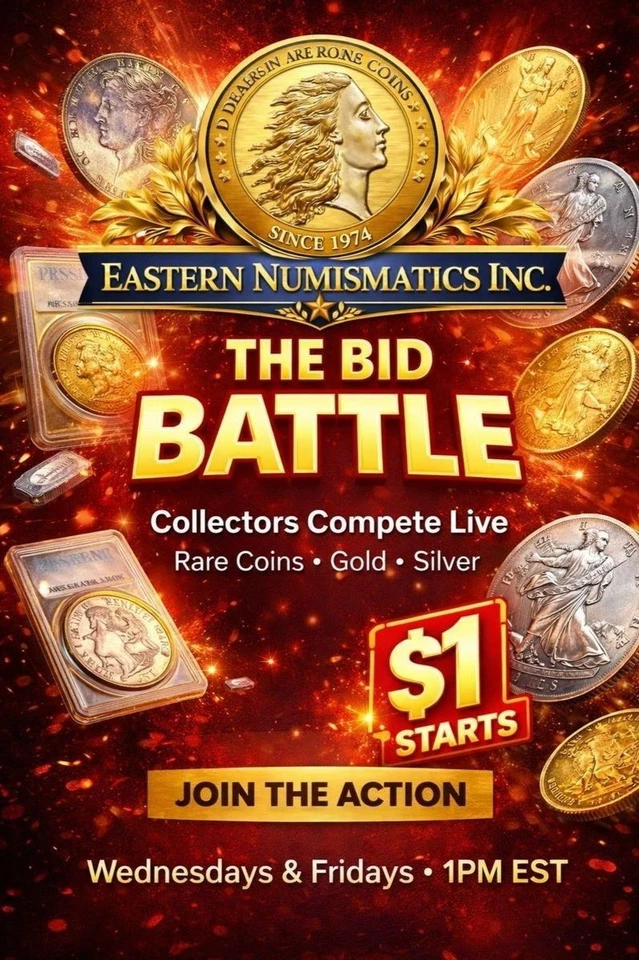 Eastern Numismatics Presents: Bid Battle!