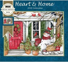 Lang Companies, Heart and Home Special Edition 2026 Wall Calendar by Susan Winge