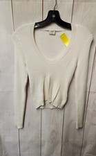 Abercrombie & Fitch Women's Size S White Sweater