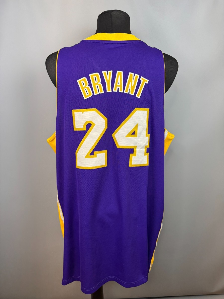 KOBE BRYANT LOS ANGELES LAKERS JERSEY NBA BASKETBALL ADIDAS MENS