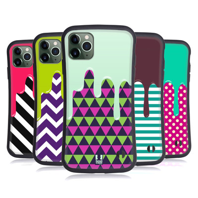 HEAD CASE DESIGNS SCHMELZENDE MUSTER HYBRID HUELLE FÜR APPLE iPHONES HANDYS