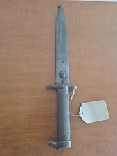 Vintage Swedish EJ Crown Anchor AB Mauser M 1896 Bayonet w/Scabbard & hold clip