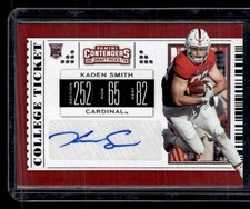 2019 Contenders Draft Picks Collegiate #155 Kaden Smith AU RPS College Ticket