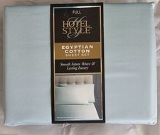 Hotel Style Full 100 Egyptian Cotton Sheet Set 600 Thread Count Sateen Weave