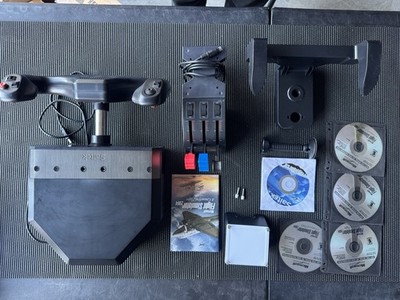 Saitek Pro Flight Yoke System & Throttle Quadrant Professional Simulation & More