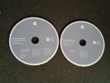 Original Powerbook G4 15" 17" OS Software Install Discs 10.3.2 Operating System