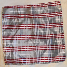 Unbranded Pocket Square Handkerchief Hand Made 11  X11" Multicolor 100 Polyester
