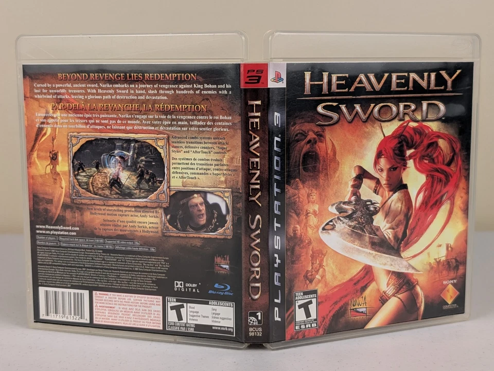 Heavenly Sword (Sony PlayStation 3 PS3) ➡️CIB  - Tested - Near Mint 📀! - Image 4 of 4