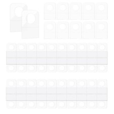100 Pcs Hang Tabs Round Hole Self Adhesive Hanging Tags