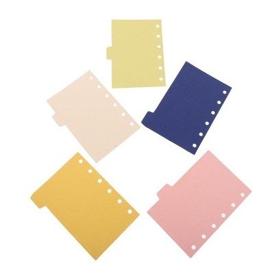 5 Pcs Loose-leaf Notebook Tabs for Notebooks Dividers Binder Page