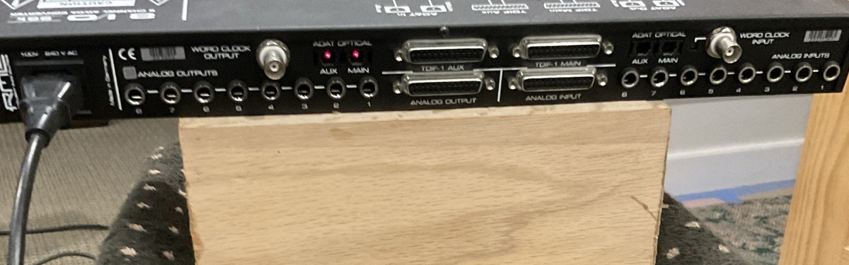 Steinberg / RME Nuendo 8 I/O 8-Channel A/D AD/DA analog digital