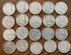 Franklin Half Dollar Roll - 20 Franklin Halves