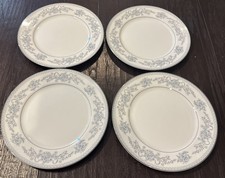 Mikasa Fine China Dresden Rose Round Dinner Plates Plate Set Of 4 Japan 10.5