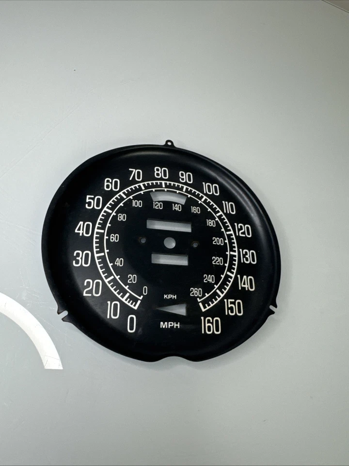 Placa frontal velocímetro Chevrolet Corvette 1972 1973 AC Delco 6496851 Foto 3 de 4