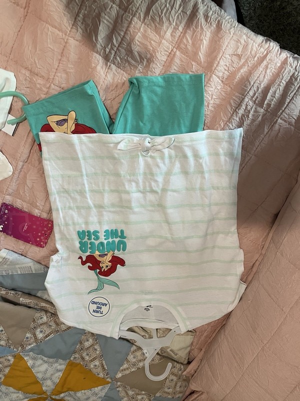 Disney Princess Ariel Short Set Size 5