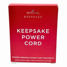 Hallmark Keepsake Power Cord Wall Plug For up to 7 Power Cord Ornaments 2017 NEW