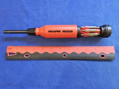 Megapro Tamperproof 15 in 1 Multi Bit Screwdriver Security Torx Hex Spanner Bits