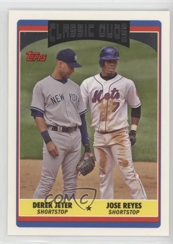 2006 Topps Update Classic Duos Derek Jeter Jose Reyes #UH326 HOF