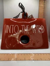 Rae Dunn “Into The Wild” Tent Shaped Birdhouse - New In Box