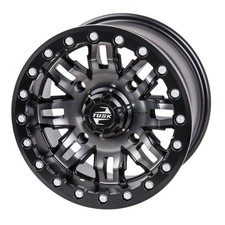 Tusk 4156 Teton Beadlock Wheel 14x10 5.0 5.0 Gun Metalblack Fits Polaris Tusk 4156 Teton Beadlock Wheel 14x10 5.0 5.0 Gun Metalblack Fits Polaris