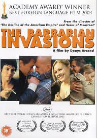 The Barbarian Invasions DVD (2004) Remy Girard, Arcand (DIR) cert 18  - Photo 1/1