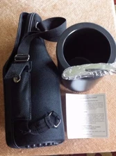 CADDYO PORTABLE WINE TOTE WITH SHOULDER STRAP PLUS POCKET OPENER - NWOT