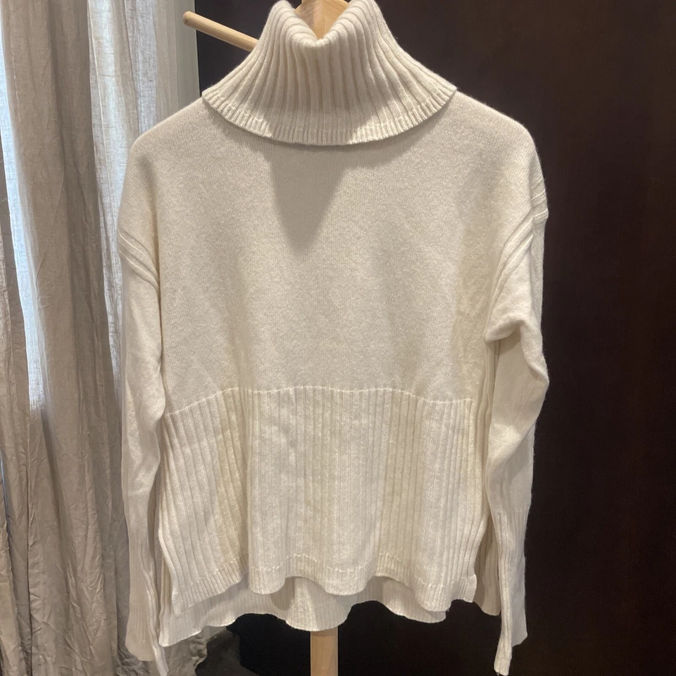 Джемпер Derek Lam 10 Crosby кремовый кашемир полонек - Изображение 4 из 4