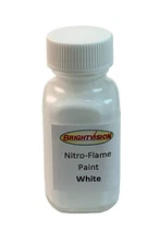 Brightvision GLOSS WHITE Nitro-Flame Redline Restoration and Custom Paint