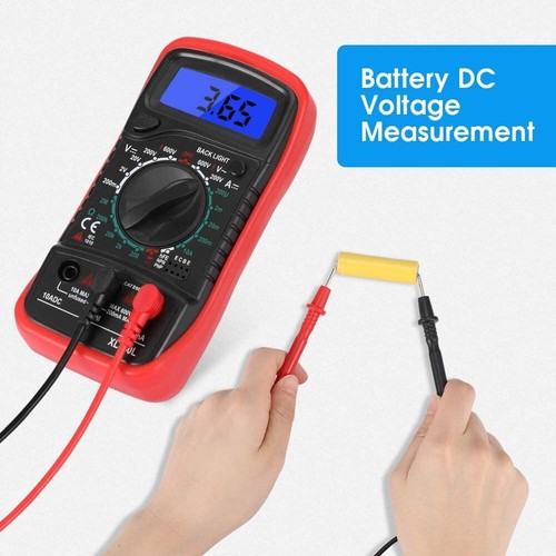 Digital Multimeter Voltmeter Ohmmeter Amperemeter Mit TRMS 4000 Counts - Bild 6 von 6