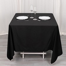 70x70 in Premium Scuba Polyester Square TABLECLOTH Party Linens Events Supplies