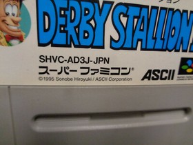 1995: Super Famicom SFC ( DERBY STALLION 3 )  ~ Japan Import 