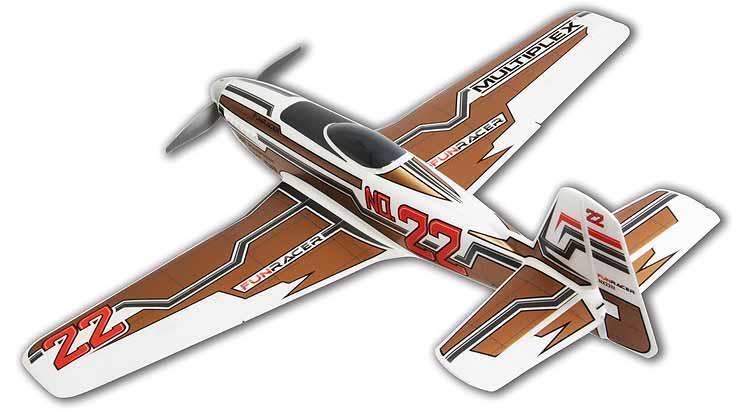 RR FunRacer bronze DogFighter Multiplex MPX Brushless RC LiPo NEUOVP