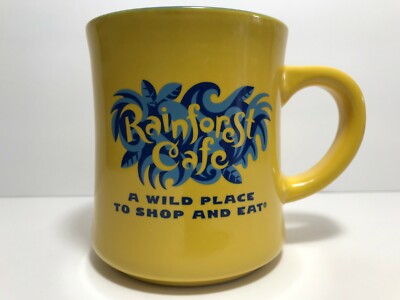  Rainforest Cafe Inc. Mug A Wild Place to Shop and Eat  ~ 1999 Cup Coffee Tea