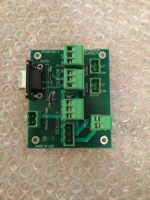 Pem-tech PT330 Rev 2 Pcb Gas Monitor Pc Board Sensor Board